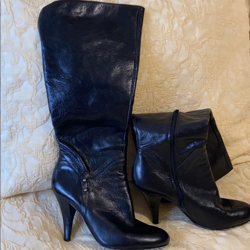 Leather Nine West boots